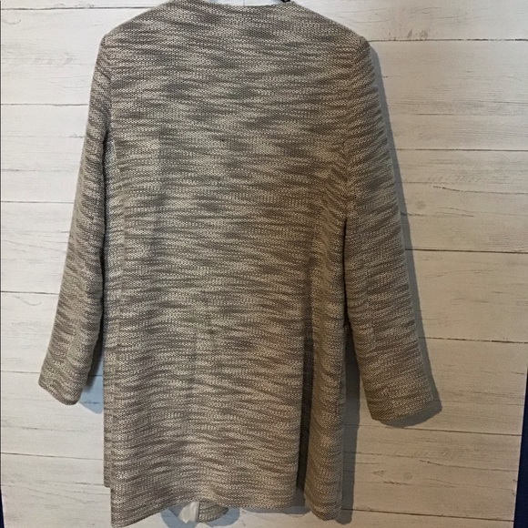 Tahari long tweed coat - Picture 4 of 4